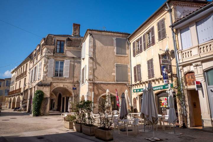 terrasse sous beau temps Saint-Sever