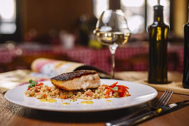 Plat de restaurant Saint-Sever